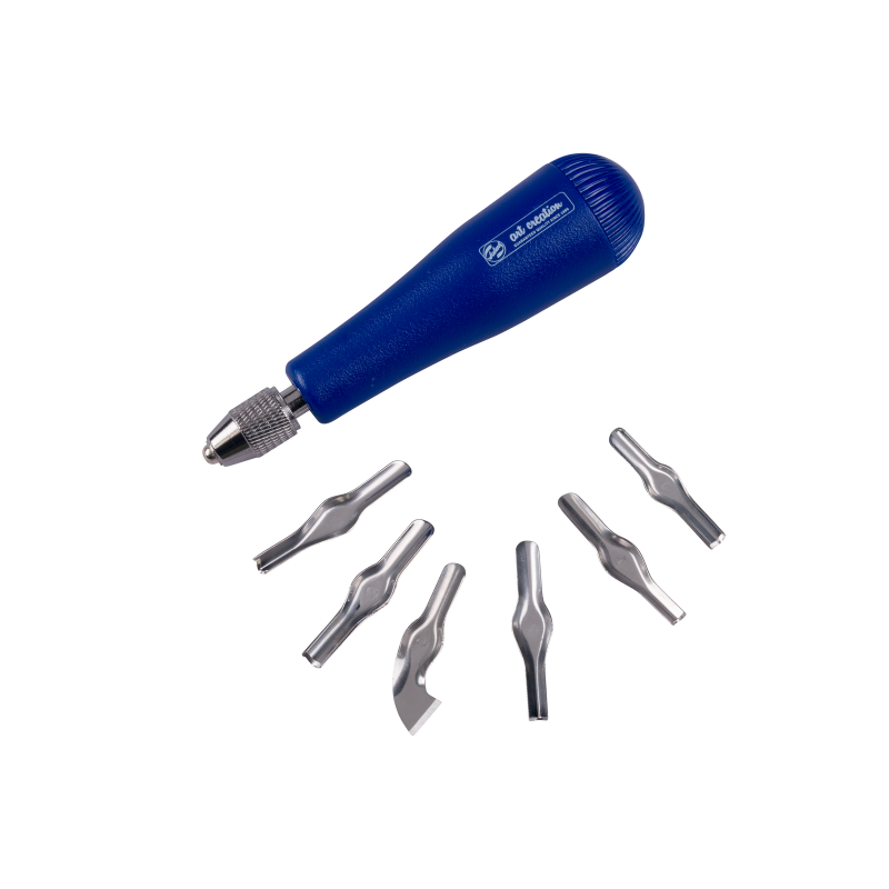 Set 7 outils pour linogravure Art création