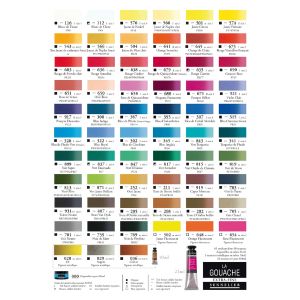 Nuancier Gouache extra-fine Sennelier