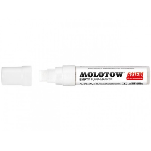Marqueur vide 611EM 15mm- Molotow Marqueur vide 611EM 15mm- Molotow