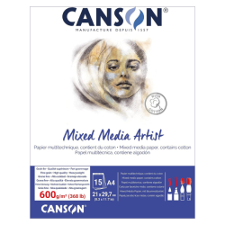 Bloc Mixed Media Artist 600gr - Canson
