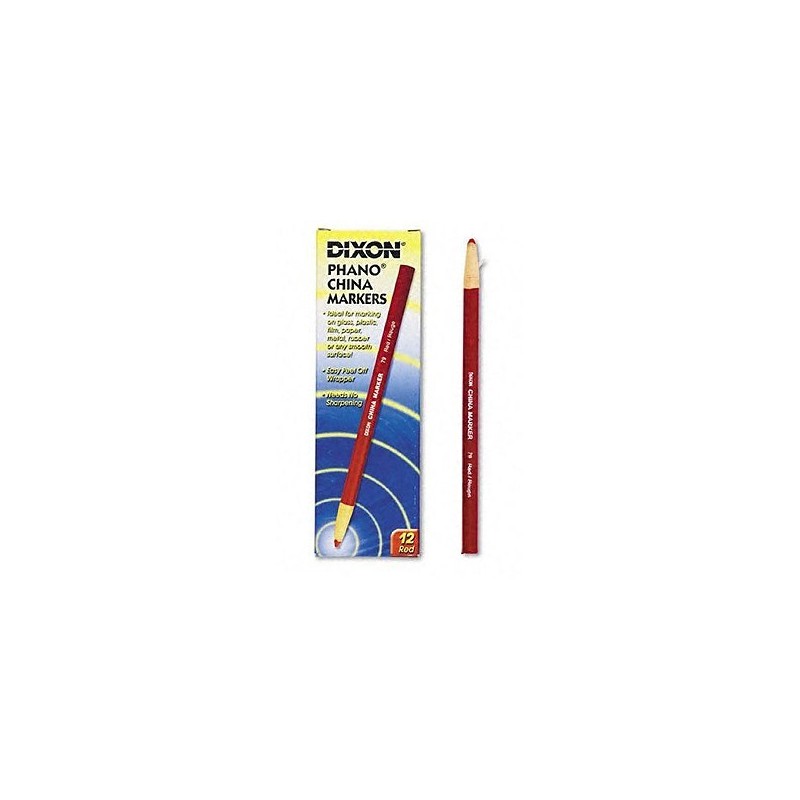 China Marker, marqueur cire pour surface lisse