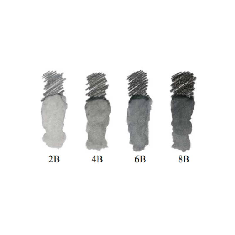 Crayon graphite aquarelle - Faber-Castell - 2B à 8B