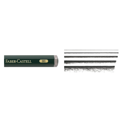 Crayon dessin professionnel graphite Castell 9000 Jumbo Faber‑Castell