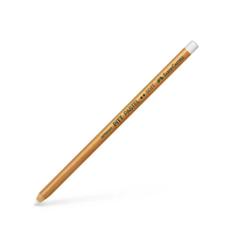 Crayon Pitt pastel blanc tendre - Faber-Castell