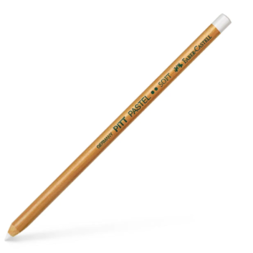 Crayon Pitt pastel blanc tendre - Faber-Castell
