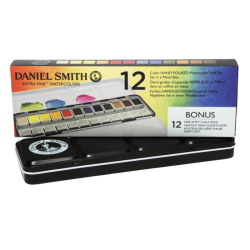Set aquarelle extra fine Daniel Smith - 12 demi-godets