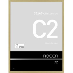Cadre aluminium Nielsen C2 - doré or mat brossé
