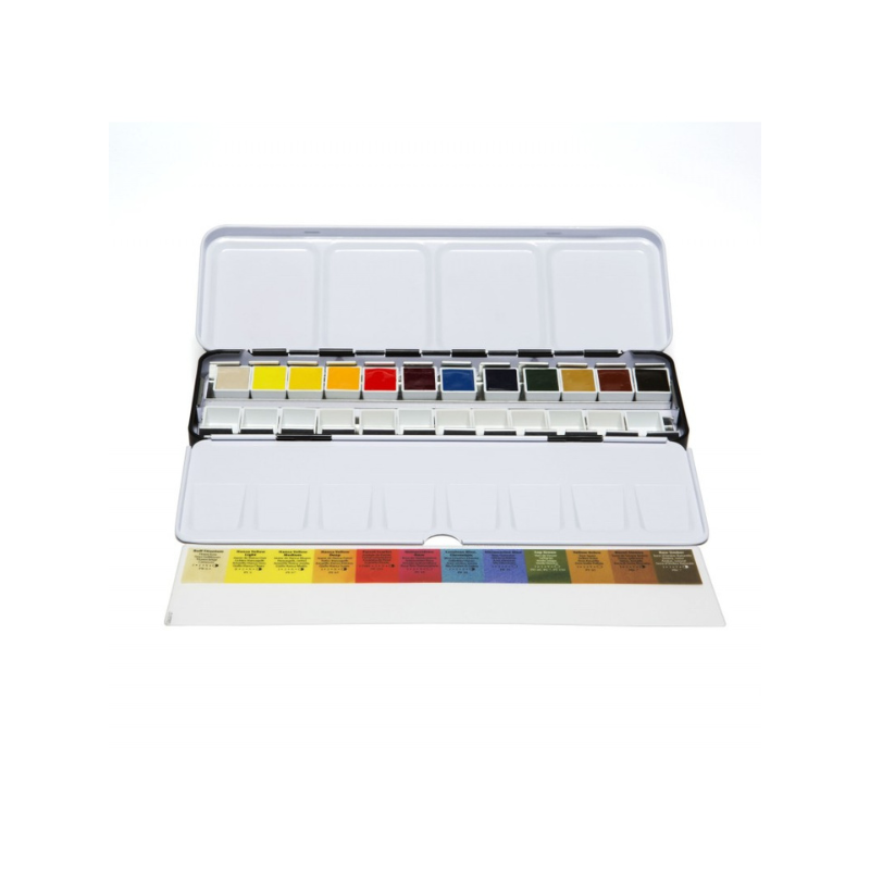 12 demi-godets aquarelle extra fine Daniel Smith
