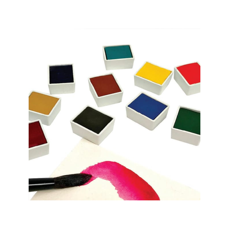 Coffret aquarelle de voyage - 12 couleurs extra fine Daniel Smith