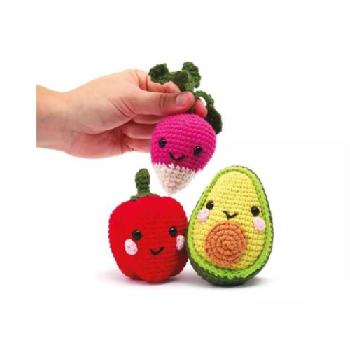 Kit crochet kawaii légumes Amigurumi - Graine Créative