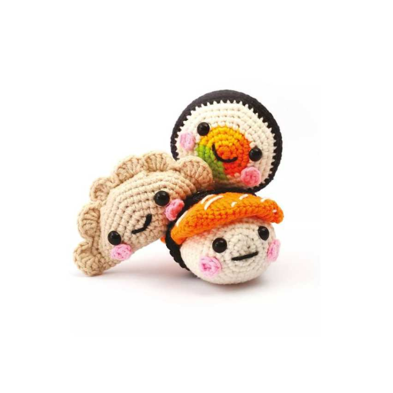 Kit crochet Amigurumi - Mes sushis - Graine Créative