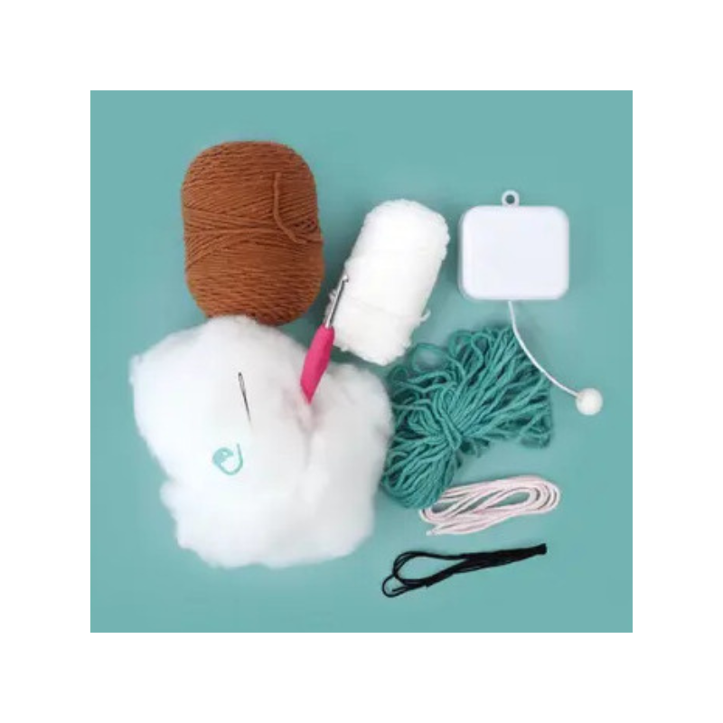 Loisir créatif crochet débutant - Kit Amigurumi Loutre musicale - Graine Créative