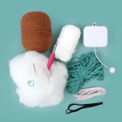 Loisir créatif crochet débutant - Kit Amigurumi Loutre musicale - Graine Créative