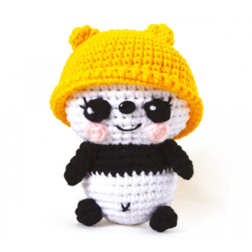 Loisirs créatifs crochet - Kit mini Amigurumi - Nana le panda - Graine créative