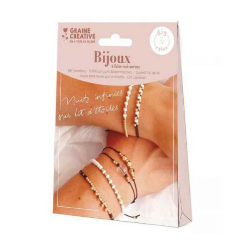 Kit bijoux à faire soi-même - Graine Créative