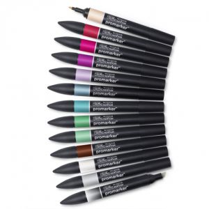 Set Manga Chibi Winsor & Newton - 12 promarkers + blender offert - Winsor & Newton
