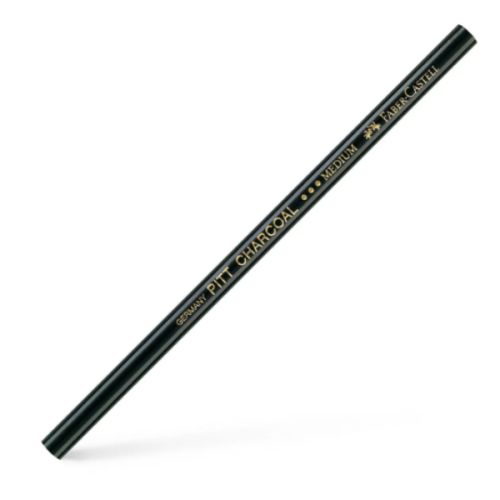 Pitt fusain sec moyen - Crayon Faber-Castell