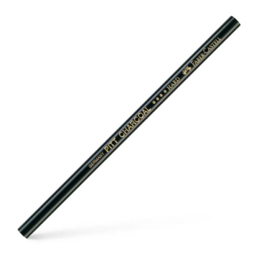 Crayon fusain professionnel Pitt sec dur - Faber-Castell
