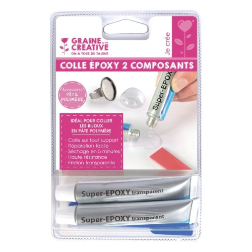 Colle epoxy double composant Graine Créative