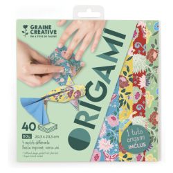 Pochette 40 feuilles Origami - Carpe Koï - Graine créative