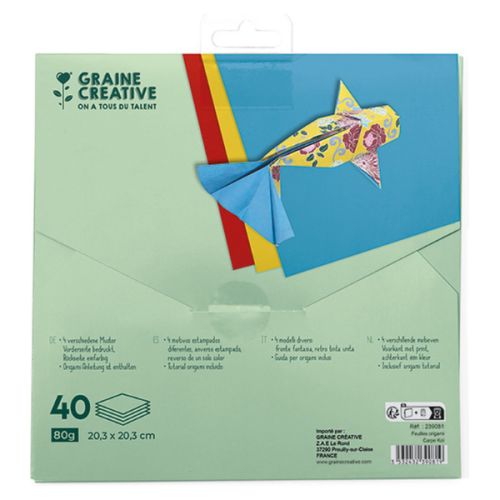 Kit Origami Carpe Koï - Graine créative