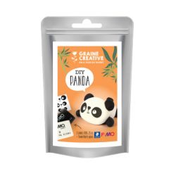 Kit de modelage en pâte Fimo - Panda - Graine Creative