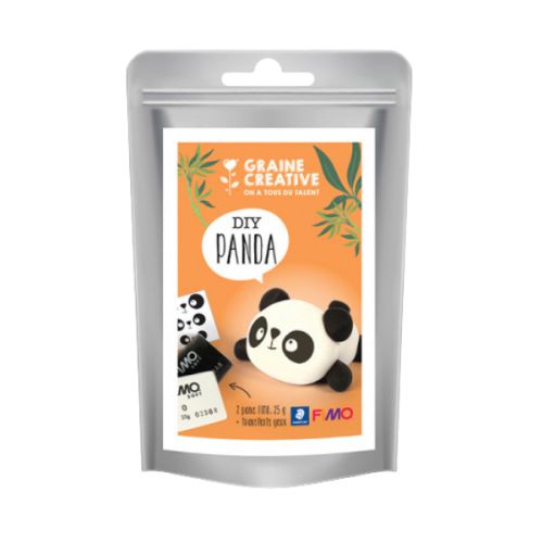 Kit de modelage en pâte Fimo - Panda - Graine Creative Kit de modelage en pâte Fimo - Panda - Graine Creative