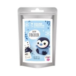 Kit de modelage en pâte Fimo - Pingouin - Graine Creative