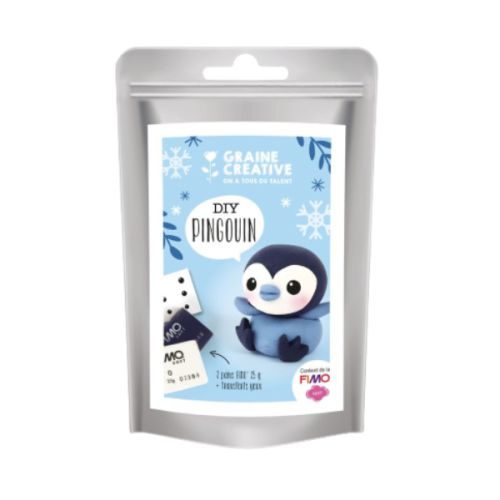 Kit de modelage en pâte Fimo - Pingouin - Graine Creative Kit de modelage en pâte Fimo - Pingouin - Graine Creative