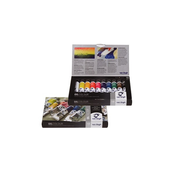 Coffret peinture à l'huile Van Gogh Royal Talens 10 x 40 ml