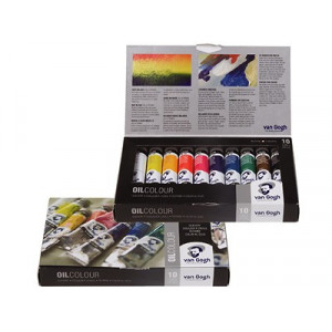 Kit Peinture huile 24 couleurs - Creastore