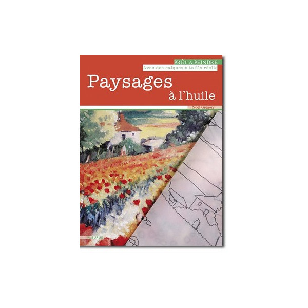 Paysages à l’huile  - Livre + calques