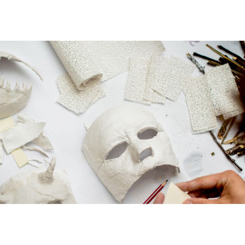 Bande plâtrée pour moulage