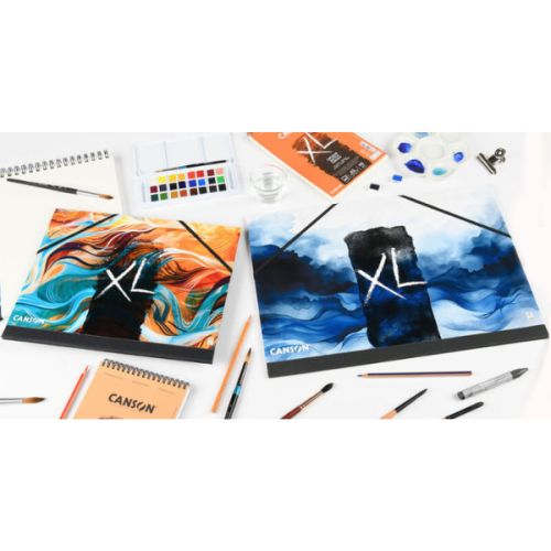 Carton à dessin Canson XL formats A3+ et raisin Carton à dessin Canson XL formats A3+ et raisin