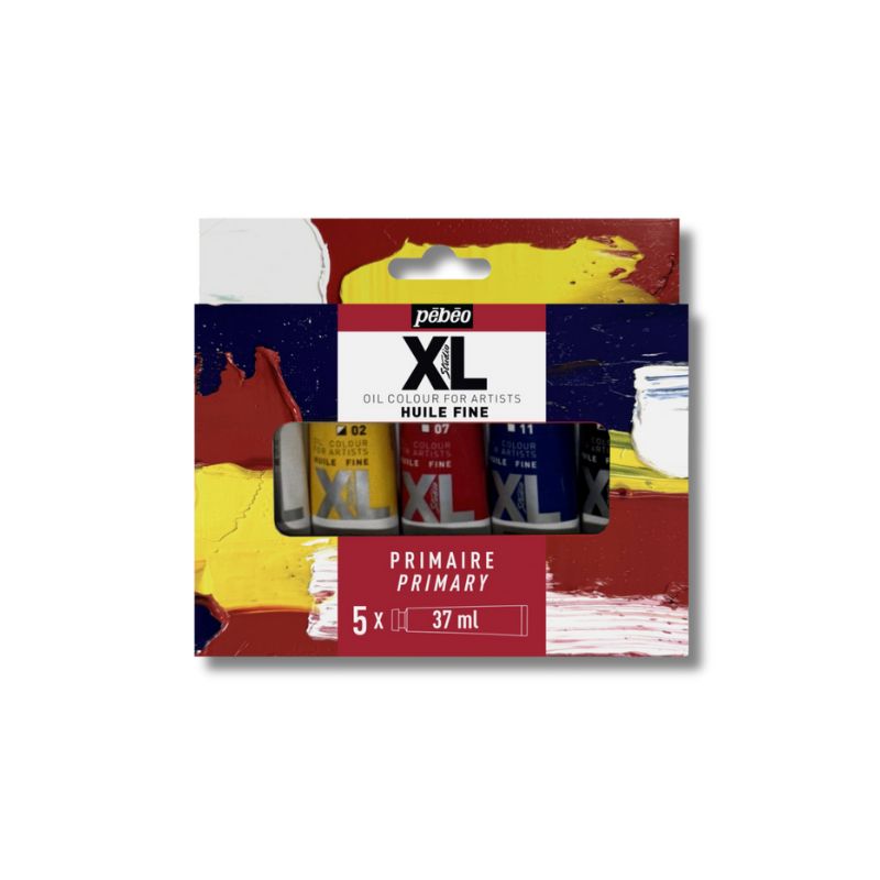 Set primaire huile Studio XL - 5 x 37ml - Pébéo