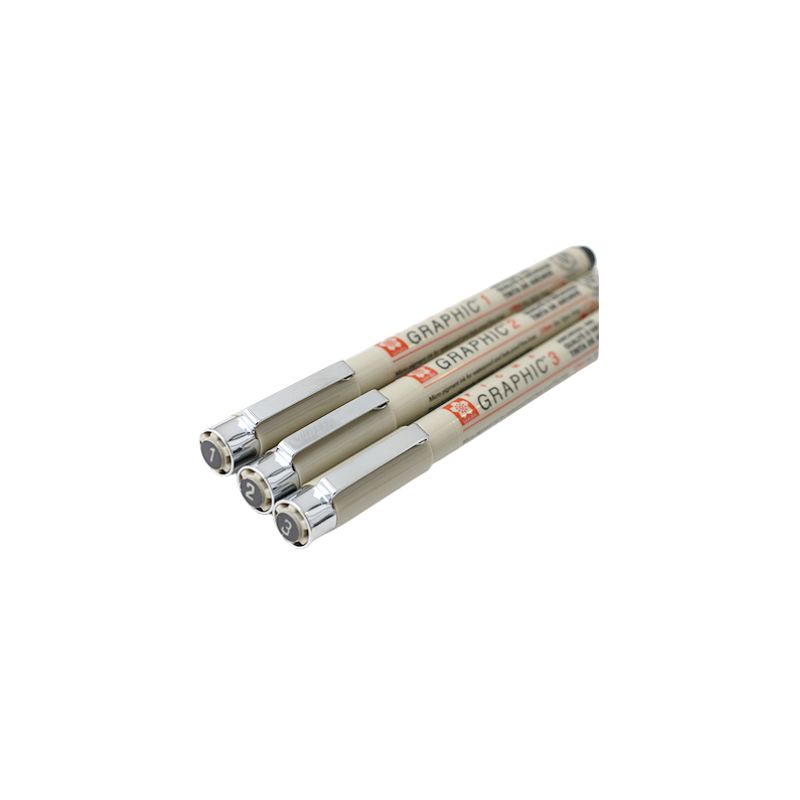 Feutre Pigma Graphic Sakura pour illustrations et calligraphie