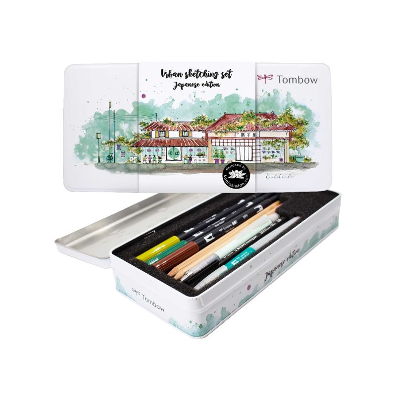 Kit Urban Sketch - édition Japon - Tombow Kit Urban Sketch - édition Japon - Tombow