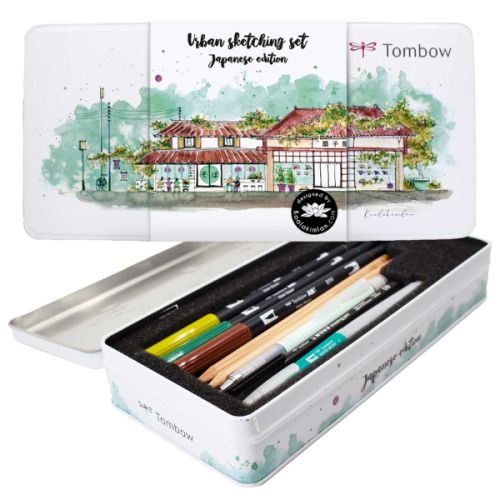 Kit Urban Sketch - édition Japon - Tombow Kit Urban Sketch - édition Japon - Tombow