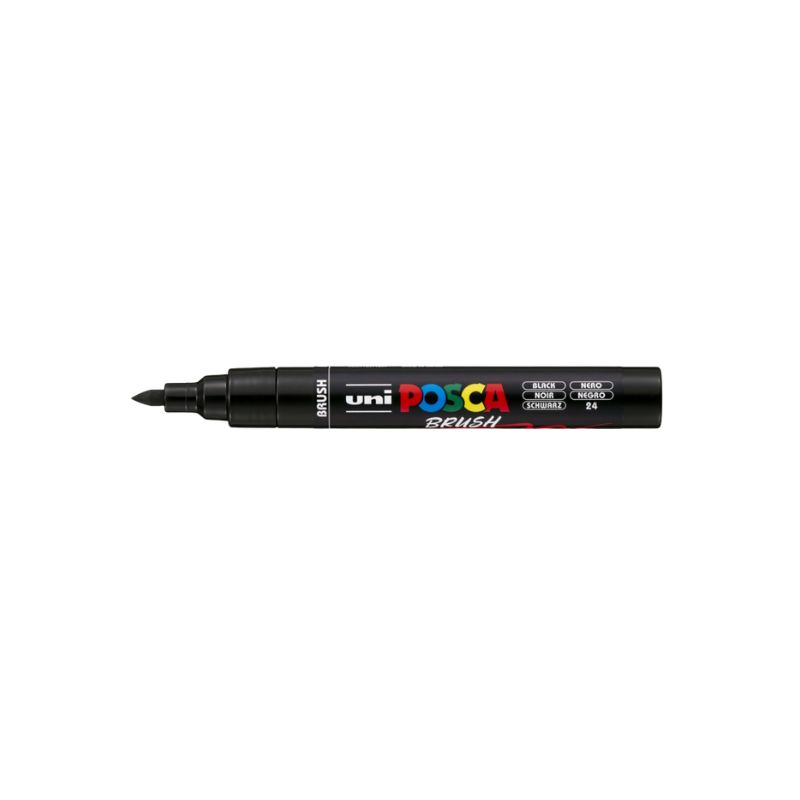 Marqueur POSCA PC-5BR, pointe brush