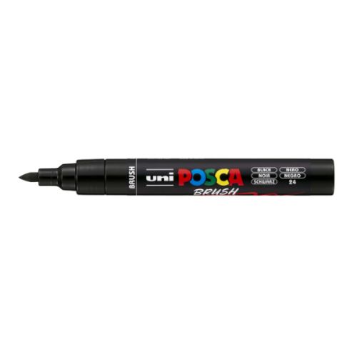 Marqueur POSCA PC-5BR, pointe brush Marqueur POSCA PC-5BR, pointe brush