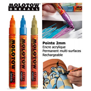 Marqueur One4all - 2mm - 127HS - Molotow