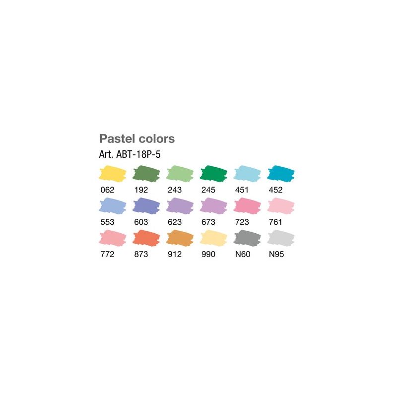 Nuancier set pastel ABT Nuancier set pastel ABT