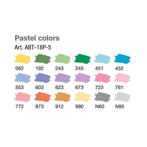 Nuancier set pastel ABT Nuancier set pastel ABT