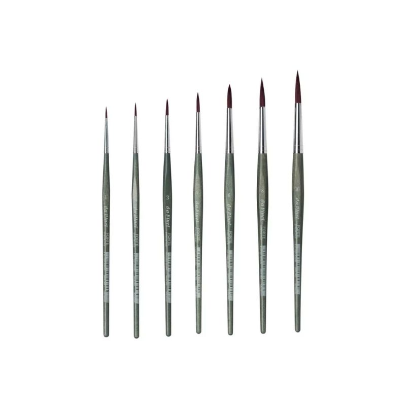 Pinceaux ronds nerveux Forte n°363 - Da Vinci