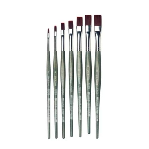 Pinceaux plats nerveux Forte n°364 - Da Vinci