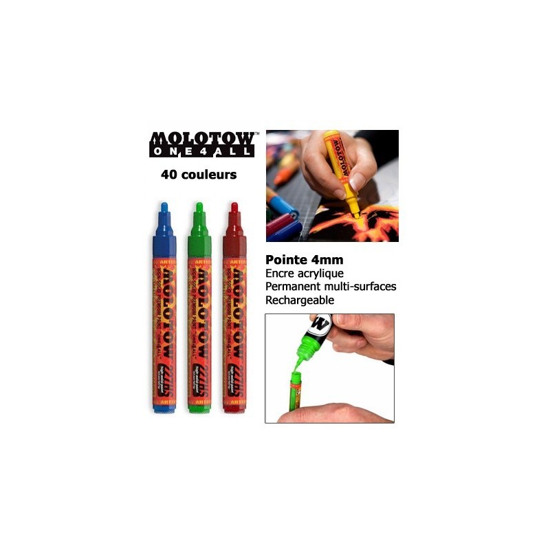 Marqueur Molotow One4all 227HS pointe 4mm