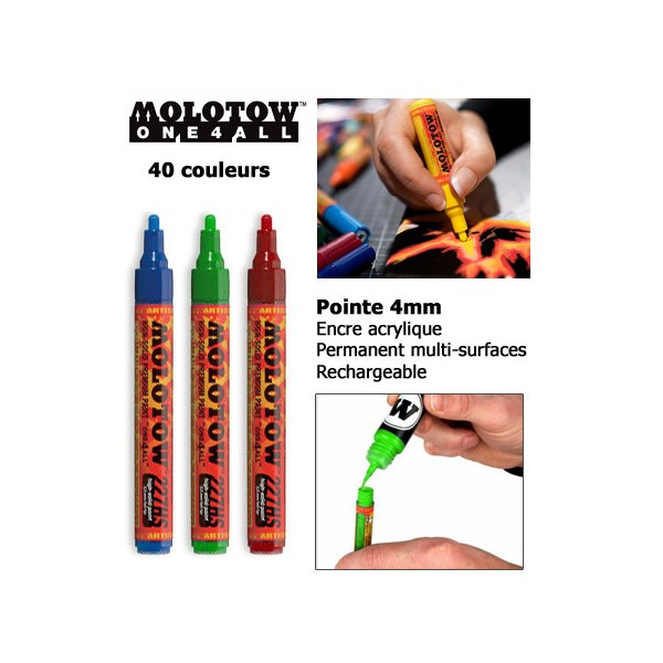 Marqueur One4all - 4mm - 227HS - Molotow