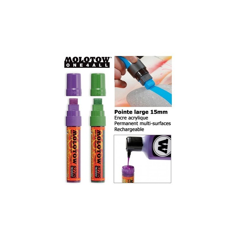 Marqueur Molotow One4all 627HS pointe 15mm