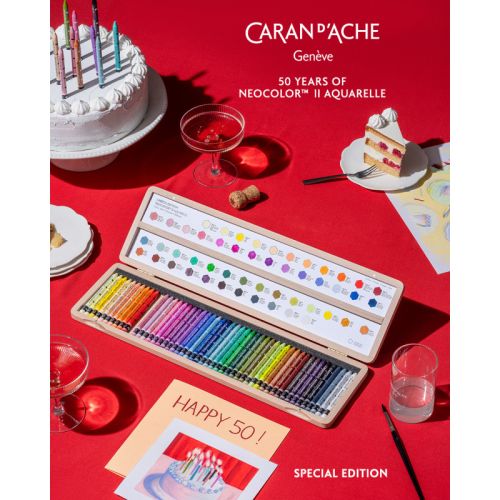 Coffret édition des 50 ans Caran d'Ache
