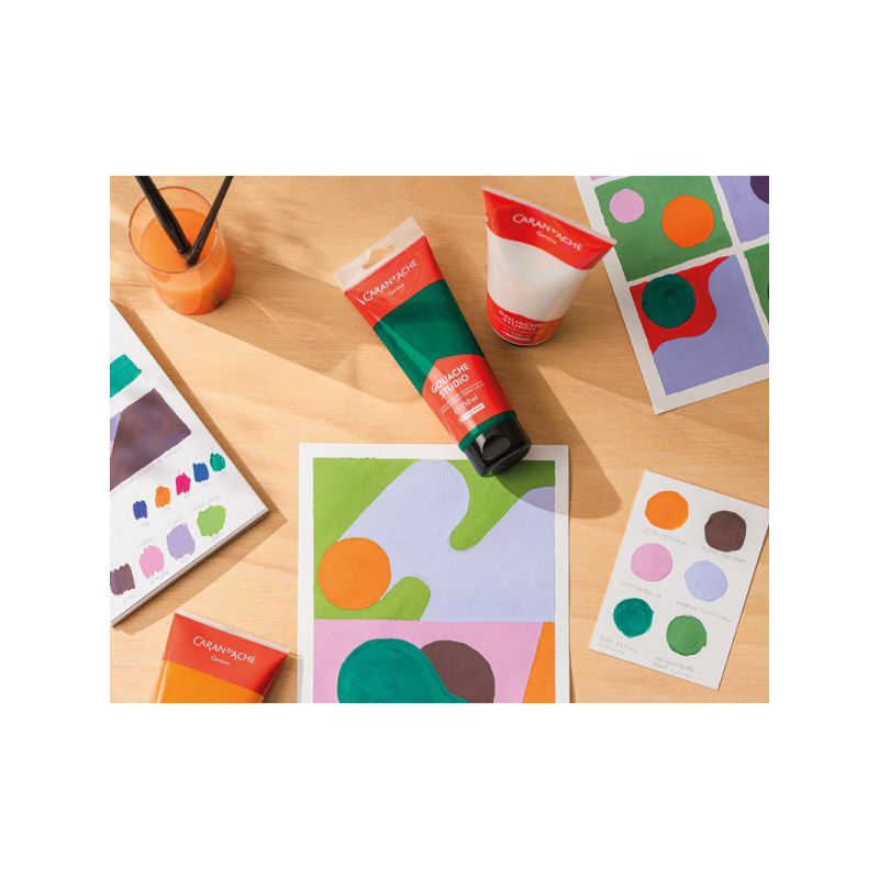 Gouache studio Caran d’Ache tube 250 ml ou 450ml